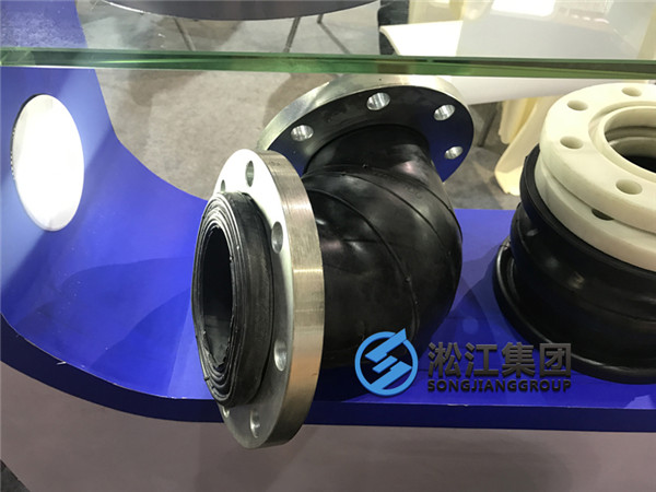 不銹鋼316法蘭-DN80耐油橡膠接頭