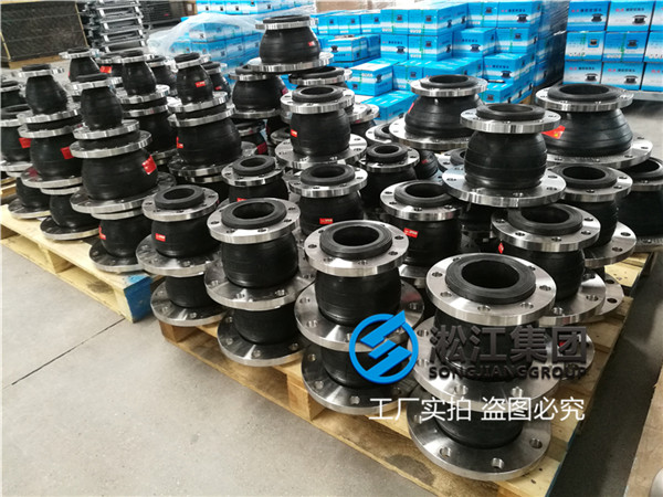 304材質(zhì)的DN65*100氟橡膠伸縮節(jié)