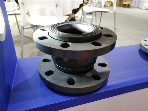 泳池PVC法蘭EPDM球體DN100減震喉